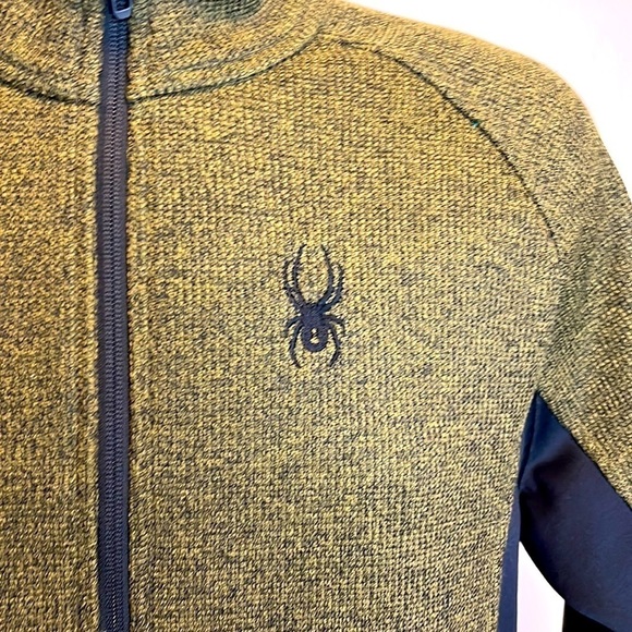 𝅺spyder mens Outbound 1/4 zip pullover shirt, size medium, good condition - Picture 8 of 8